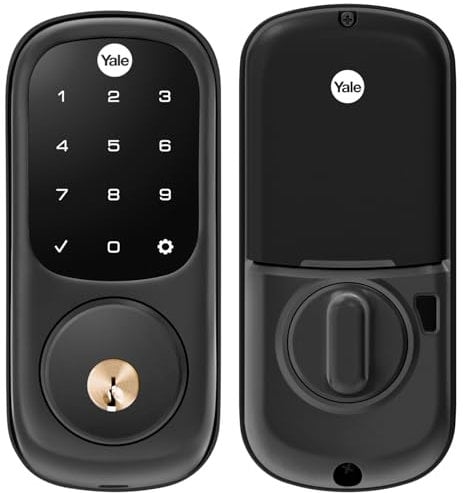 Yale Assure Lock con Z-Wave - Cerrojo de seguridad inteligente para pantalla táctil - Funciona con alarma de anillo, Samsung SmartThings, Wink y más (se requiere concentrador, se vende por separado) -