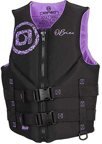 O'Brien Women's Traditional Neoprene Life Jacket, Purple, X-Small