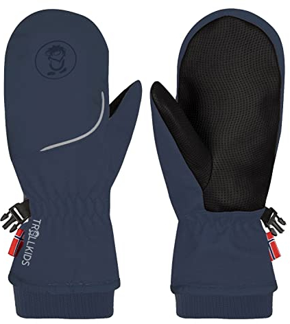 Trollkids Kids Trolltunga Mitten 30, Navy