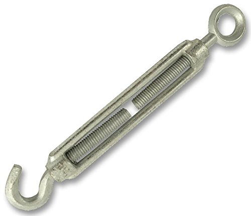 [UNBRANDED] STRAINING SCREW/TURNBUCKLE 12MM H+E, PK2|HARDWARE FASTENERS /, 2 X QTY - SS12HEHGP2