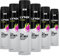 Lynx Epic Fresh Anti-Perspirant Aerosol Men's Deodorant Spray with ProScent technology and a grapefruit & tropical pineapple scent for 72 hours protection against odour and wetness 6x 250 ml