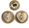 DLM 32800 (Kit 12 Pezzi) Apri Bottiglie Apribottiglie con Calamita Moderno Design Tondo in Legno + Scatolina in bambù Cuore Chiave di Violino sol Musica bomboniera