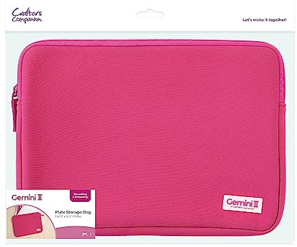 Gemini II Accessories-9 x 12 Plate Storage Bag-Features Zip Closure [GEMII-Acc-PSB], 9x12