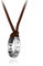 Gionatan Shop Nathan Drake Halskette für Cosplay, Lederkordel mit antikem Vintage-Anhänger mit Gravur SIC PARVIS MAGNA, Gionatan shop, Metall, Legierung