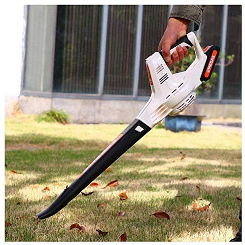 Souffleurs Souffleur de Feuilles sans Fil Pratique, avec Batterie Lithium-ION Rechargeable 20 V, léger et Portable pour Nettoyer Les Feuilles et Les débris du j