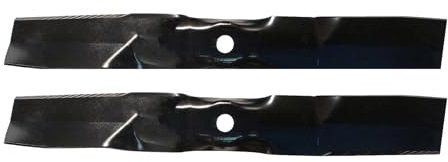 MAXPOWER EU-561822 Lame de Tondeuse á Gazon sur John Deere | remplace Le numéro de Fabrication M170639, Noire