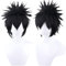 NiceLisa Schwarz Kurze Fluffy Männer Sasuke Uchiha Megumi Fushiguro Anime Cosplay Kostüm Halloween Perücken