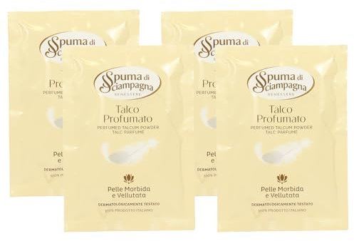 Busta Talco Profumato, Per Una Pelle Morbida e Vellutata 75g (4 Buste)