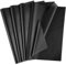 100 Blatt Seidenpapier, 50x70 cm Packseide Verpackungsmaterial Seidenpapier Geschenkpapier für Hochzeit Diy-Geschenkdekoration, Seidenpapier Zum Verpacken (Schwarz)