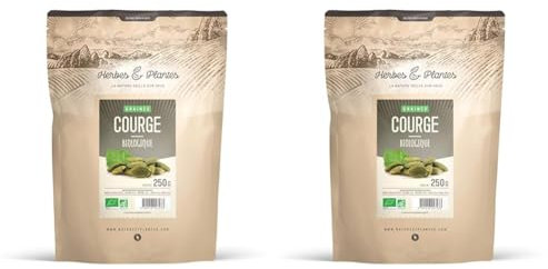 Herbes Et Plantes Graines de Courge Bio 250 g (Lot de 2)