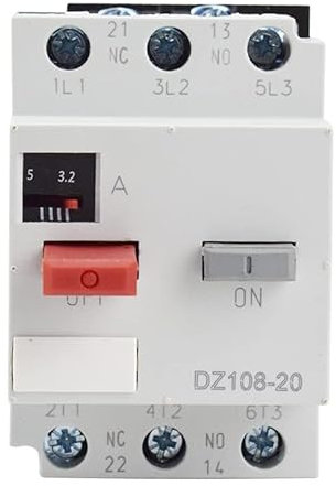 QXYOGO Disjoncteur,Interrupteur Différentiel Protecteur de Moteur Moulé Disjoncteur du disjoncteur du disjoncteur de Surcharge(10-16A)