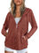 Flikity Cardigans for Women UK Plus Size, Womens Zipper up Cardigans Ladies Tunic Tops Jackets for Women UK Lightweight Hoodies Womens Long Sleeve Tops Work Clothes XXL
