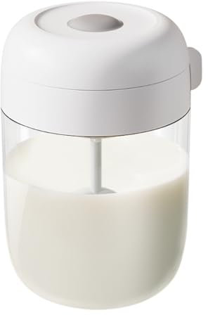Electric Mixing Mug, Auto Stirring Cup, Portable Kitchen Tool, 3.07x4.72 inches Compact Powerful Motor Blender, Quick Mixing Solution for Cooking, Baking, Fitness and Travel
