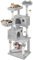 Yaheetech Cat Tree, 185cm Multi-Level Cat Tower with Plush Perches, Hanging Balls, and Cozy Condos, Ideal Pet Furniture for Indoor Medium Cats to Play and Rest, Light Gray