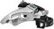 Shimano Unisex – Erwachsene Umwerfer-03482338 Umwerfer, Silber/Schwarz, Einheitsgröße