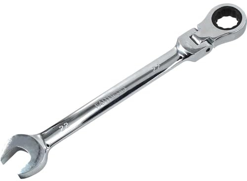 Faithfull SPARAT22 Flex Head Ratchet Combination Spanner