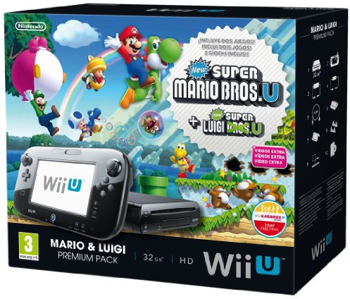 Nintendo Wii U - Console Con Mario E Luigi - Premium Pack [Bundle]