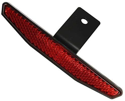 SHIN YO Rückstrahler mit Halter, Eckig, 125 x 18 mm, E-geprüft