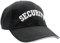 TacFirst Baseballcap Dienst Cap Bestickt (Security schwarz 3D)