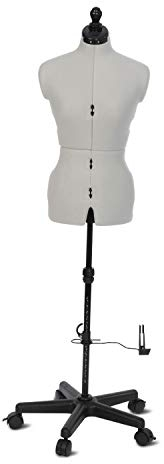 Adjustoform Verstellbare Schneiderpuppe Celine Standard Plus 8-Teilige | Klein (S) [Größe EUR 38 bis 44]