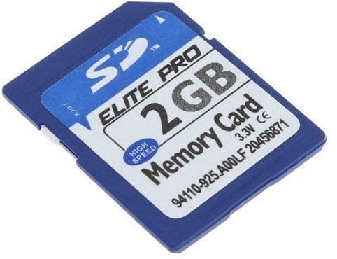 2GB SD Card Class 4 Flash Memory Card Compatible with Older Camera, 3D Printer, PDA, MP3, MP4, Camcorder, GPS
