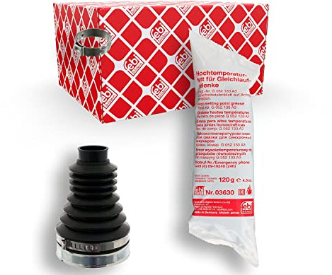 febi bilstein 101855 Achsmanschettensatz , 1 Stück | Kompatibel mit: MERCEDES-BENZ C-CLASS, C-CLASS T-Model, E-CLASS, E-CLASS T-Model