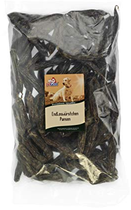 Frigera Endloswürstchen Pansen 144 St. 1000 g - Geruchsarm, Gluten- und Getreidefrei Hundesnacks