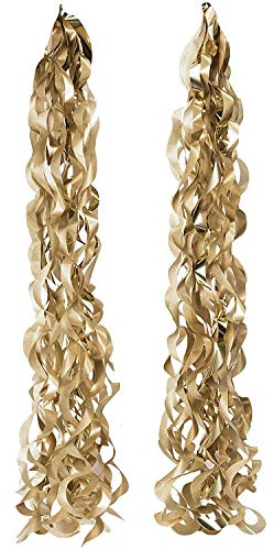 RICO DESIGN GmbH & Co. KG Seidenpapier Spirale Gold 2 Stück