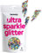 Hemway Ultra Sparkle Glitter - Lightning | Gun Metal Grey Holographic Metallic Flake Sequins for Resin & Epoxy Crafts | Craft Supplies for Tumblers, Festival, Face, Body, Eye & Nail Art | 50 g