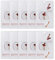[10 Stücke] EUNYUL Daily Care Gesichtsmasken-Packung Sheabutter 22 ml x 10 Stück Vegan Koreanische Hautpflege Hypoallergenes Tencel-Blatt & natürliche Inhaltsstoffe
