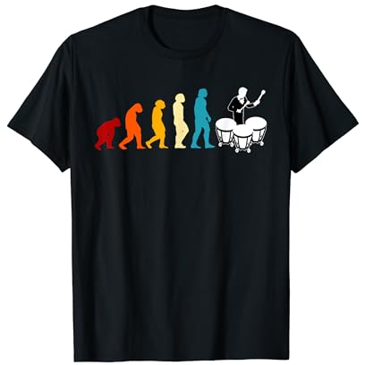 Superbe timbale évolution, cadeau paukiste T-Shirt