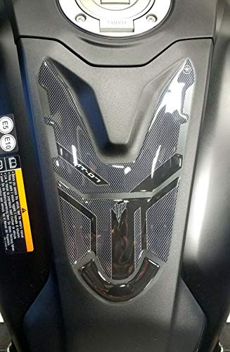 LABELBIKE 3D Aufkleber Motorrad Tankpad kompatibel mit Yamaha | MT-07 von 2021-2024, Harzschutz, Kratzfestigkeit, Dekoration
