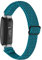 Gimuk Elastisches Armband kompatibel mit Fitbit Inspire 2/Inspire/Inspire HR/Ace 2/Ace 3, Damen Herren, weiches, atmungsaktives Nylongewebe, Sport-Ersatzarmband, dehnbares Armband, Nylon (Steincyan)