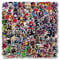 100 Stück Marvel Avengers Superhelden-Aufkleber für Kinder, Jungen, Teenager, Erwachsene, wasserdichte Vinyl-Comic-Legenden-Helden-Aufkleber für Laptop, Wasserflaschen, Fahrrad, Skateboard, Gitarre