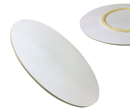 Lazy Susan Drehteller Aus Holz, Esstisch Rotierende Drehplatte, Runde Drehbare ServierPlatte, Küche Tische Drehscheibe, Glattes Drehbares Tablett, Großer Drehteller ( Color : E , Size : 50cm-20in )