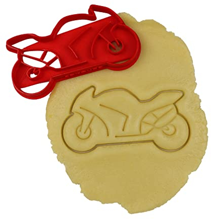 3DKOUPE - Emporte-pièce Moto de Course - Thème Moto - Couleur au choix - Conçu et fabriqué en Europe