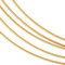 BENECREAT Filo di titanio placcato oro, 18 calda/1 mm, 2 m, tondo in acciaio al titanio per la creazione di gioielli
