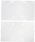 Baluue 2pcs Fresnel Lens Magnifier Computer Moniter Screen Projector Comuter Monitors Computer Display Computer Monitor Magnifying Lens Acrylic Material