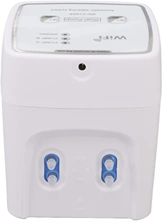 Kit di Irrigazione a Goccia WiFi di Irrigazione Automatico a Doppio Canale per 20 Piante in Vaso Controllo Remoto modalità di Irrigazione Automatica/Manuale/Ritardo Tramite