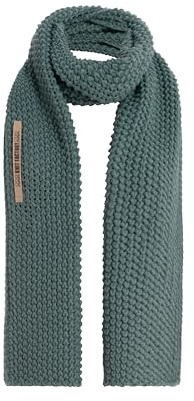 KNIT FACTORY - Carry Schal - 200x35 cm | Strickschal für Damen und Herren - Scarf - Winterschal - Bequemer Schal mit Wolle - Hochwertige Qualität