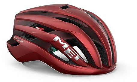 Road Cycling Helmet MET Trenta MIPS - S / 52-56cm - Red Dahlia