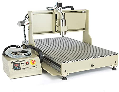Fresadora CNC de metal, 2200 W, 4 ejes, CNC, fresadora de metal, máquina de grabado USB