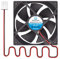 WINSINN Ventilador de 92mm 24V - Rodamiento de Bolas Doble 3500 RPM 9225 Ventilador de Enfriamiento para Impresora 3D/CNC/Robótica/Proyectos DIY, 2 Pines 30cm, Sin Escobillas 92x25mm