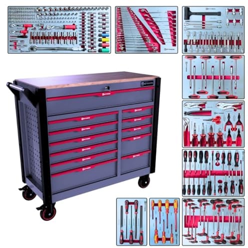 toolcar Hüttenberg Jumbo Pro 12 Werkstattwagen Werkzeugwagen