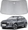 Parasol de Ventana Delantera de Coche Repuesto para Hyundai Kona 2017-2024, Parasol para Parabrisas de Coche en el Interior Plegable, Protección UV Reflectante contra el Polvo