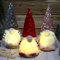 Yulado Weihnachtsdeko, 3 Weihnachten Deko Wichtel mit Licht, Weihnachtswichtel Plüsch Weihnachtsdeko mit LED Weihnachten Figur Beleuchtete Wichtel für Weihnachten Geschenk, Weihnachtsdekoration.