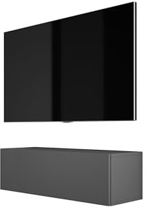 3E 3xE living.com TV-Lowboard - Farbe: Anthrazit, A: 100x32x34 cm (BxTxH)