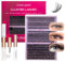 Ocean Pearl Cluster Lashes Kit 320PCS 30D+40D+60D Individual Eyelashes Eyelash Extension Kit 11-20mm Eyelash Clusters DIY Lash Extensions Kit Lash Clusters with Super Bond+Seal+Super Adhesive