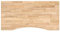 vidaXL Schreibtischplatte Unbehandelt 100x50x2,5 cm Massivholz Eiche, Arbeitsplatte, Küchen Arbeitsplatte, Ersatztischplatte, Tischplatte