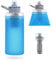 Joypur Filtre à eau de survie - Filtre à eau potable pliable Outdoor Bouteille d'eau avec filtre 700 ml Bouteille d'eau souple avec 5000L de capacité de filtration Filtre (Bleu)